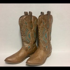 Coconuts Bandera Women’s Western Boots Size 8M